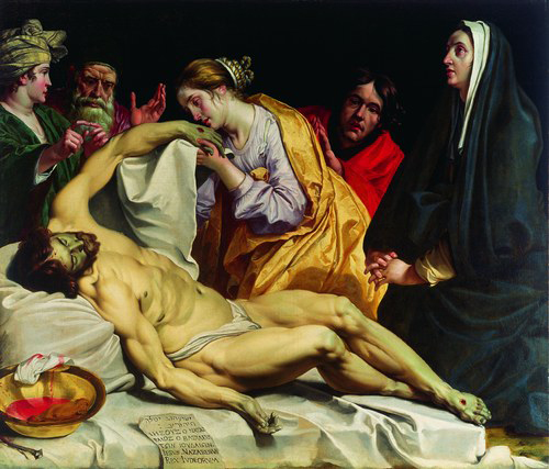 The Lamentation of Christ .